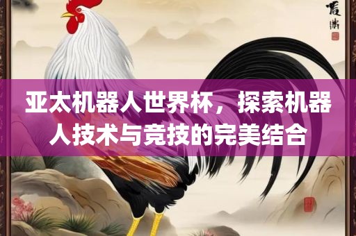 亚太机器人世界杯，探索机器人技术与竞技的完美结合