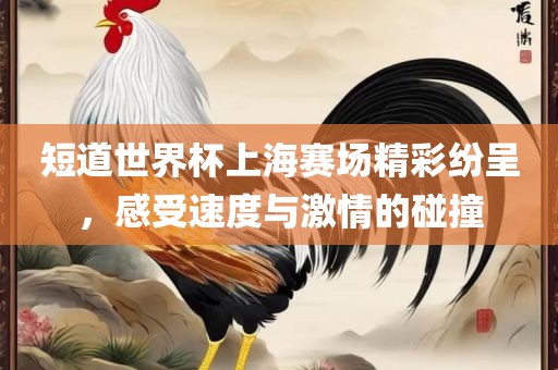 短道世界杯上海赛场精彩纷呈，感受速度与激情的碰撞