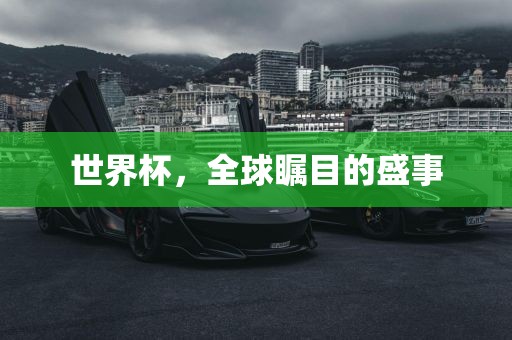 世界杯，全球瞩目的盛事漯河市盈旭机械设备有限公司