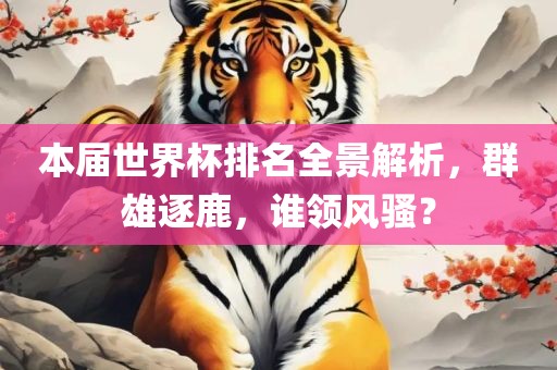 本届世界杯排名全景解析，群雄逐鹿，谁领风骚？