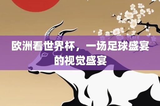 欧洲看世界杯，一场足球盛宴的视觉盛宴