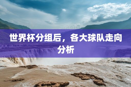 世界杯分组后，各大球队走向分析