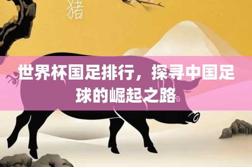 世界杯国足排行，探寻中国足球的崛起之路漯河市盈旭机械设备有限公司