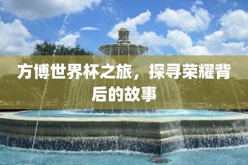 方博世界杯之旅，探寻荣耀背后的故事