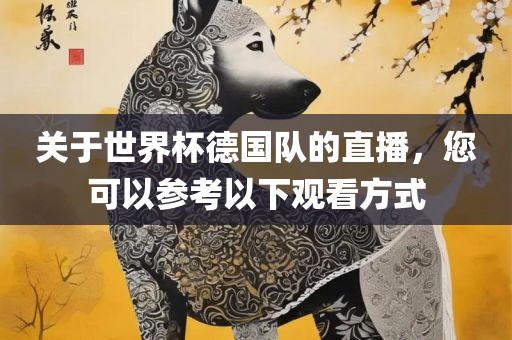 关于世界杯德国队的直播，您可以参考以下观看方漯河市盈旭机械设备有限公司式