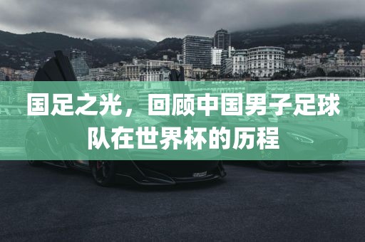 国足之光，回顾中国男子足球队在世界杯的历程
