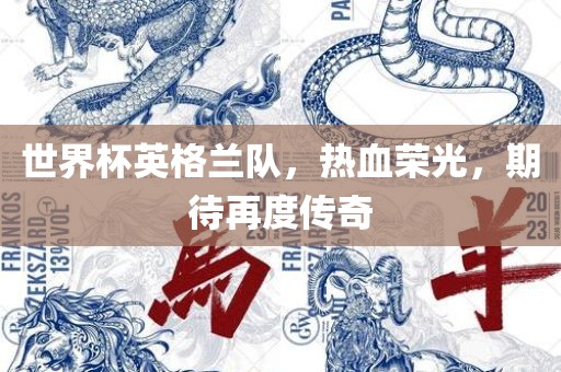世界杯英格兰队，热血荣光，期待再度传奇
