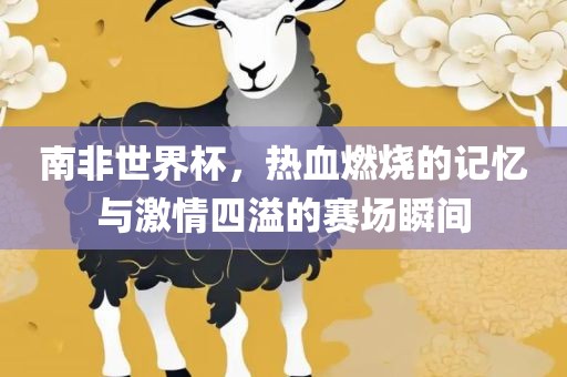 南非世界杯，热血燃烧的记忆与激情四溢的赛场瞬间