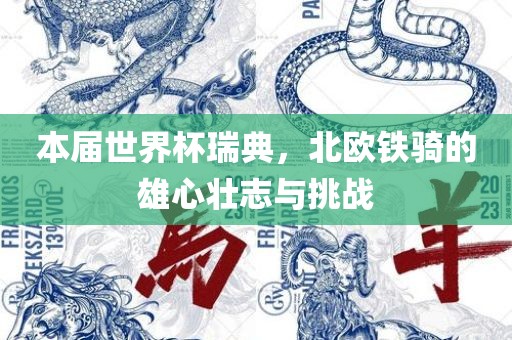 本届世界杯瑞典，北欧铁骑的雄心壮志与挑战