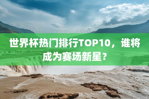 世界杯热门排行TOP10，谁将成为赛场新星？