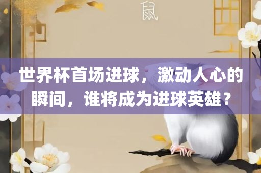 世界杯首场进球，激动人心的瞬间，谁将成为进球英雄？