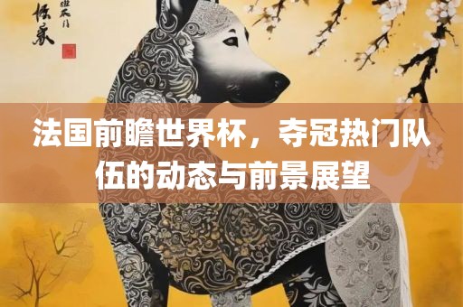 法国前瞻世界杯，夺冠热门漯河市盈旭机械设备有限公司队伍的动态与前景展望