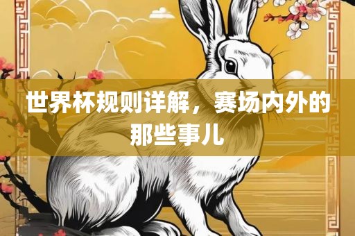 世界杯规则详解，赛场内外的那些事儿