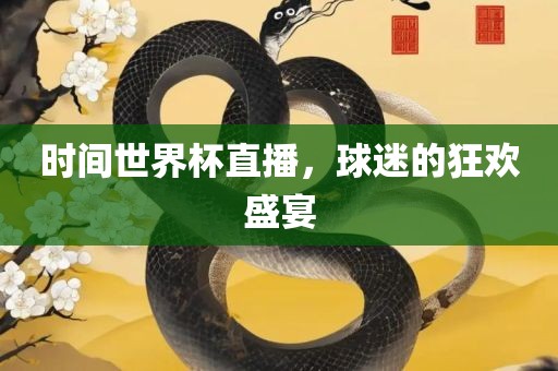 时间世界杯直播，球迷的狂欢盛宴