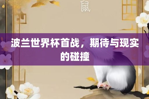波兰世界杯首战，期待与现实的碰撞