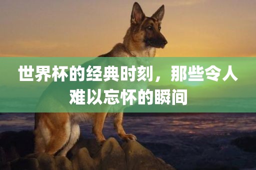 世界杯的经典时刻，那些令人难以忘怀的瞬间
